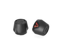 SW Motech Front Axle Slider Set For Yamaha YZF-R7 2022 2023 2024 Black