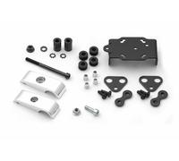 SW-Motech GPS mount with handlebar clamp - For Ø 28 mm handlebar. Vibration-damped. Silver., silver