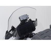 SW-Motech GPS mount for cockpit - Black. BMW R 1300 GS (23-) / Adventure (24-).