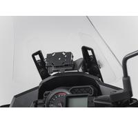 SW-Motech GPS mount for cockpit - Black. Kawasaki Versys 1000 (15-17).