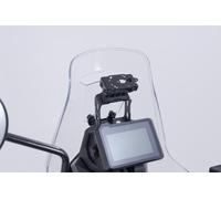 SW-Motech GPS mount for cockpit - Black. KTM 250 Adv, 390 Adv (25-).
