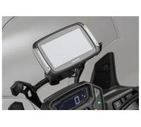 SW-Motech GPS mount for crossbar Ø 10/12 mm - Black.