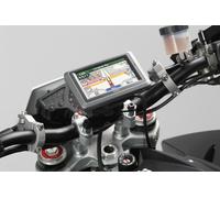 SW-Motech GPS mount for handlebar - Black. Shock absorbent., black