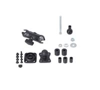 SW-Motech GPS mount kit for head tube with T-Lock - For Ø 12,5-25 mm. 1" ball, socket arm, T-Lock.