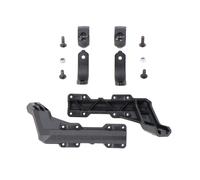 SW-Motech Handguard mounting kit - Black. For 22-mm handlebars. 1-point attachment.