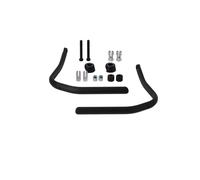 SW-Motech Handguard mounting kit - Black. For hollow handlebars. 22mm to 1 inch.