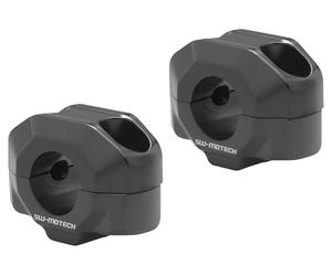 SW-Motech Handleb. Risers 20MM,BLK,F. 28MM,TYPE AB