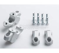 SW-Motech Handlebar Adapters R1200GS 13-,SILV,TYPE KK
