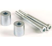 SW-Motech Handlebar Riser Spacers HIGH. 30MM,SILVER TYPE GG
