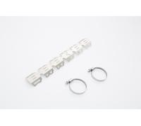 SW-Motech Header pipe guard - For header pipe with Ø 32-50 mm. Silver. Universal