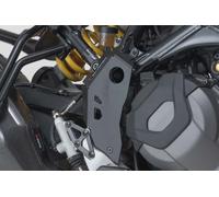 SW-Motech Heel guard - Black. Ducati DesertX (22-) / Rally (23-).