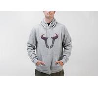 SW-Motech Hoodie - Street Line. Grey. Unisex. Size XL.