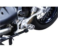 SW-Motech ION footrest kit - KTM/Honda/Kawasaki/Morini/Guzzi/Suzuki/BMW., black-silver