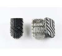 SW-Motech ION footrest kit - Silver. Honda CRF1100L Africa Twin / Adv Sports., silver