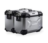 Sw-Motech KFT.01.070.70100/S TRAX ADV Side fits Case™ Set - 45/45l. - Silver