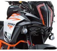 Light mountsBlack. KTM 1290 Super Adventure S / R (16-20).