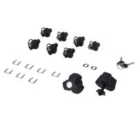 SW-Motech TRAX lock set with anti-theft protection EVO - 9 matching locks, 2 keys. Anti-theft protection.