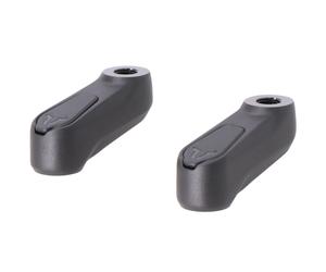 SW-Motech Mirror extension - Handlebar extension. Black. Low. Universal. M10.