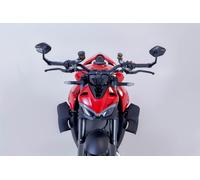 SW-Motech Bar end mirrors - Streetfighter V4/S (22-), Svart-/Vitpilen 801.