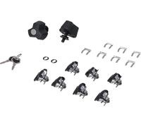 SW-Motech TRAX lock set with anti-theft protection PRO - 9 matching locks, 2 keys. Anti-theft protection.