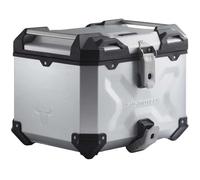 SW Motech Motorbike Motorcycle Tour TRAX ADV Medium Aluminium Top Box - Silver