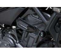 SW-Motech Frame slider kit - Black. Yamaha MT-07 (14-) / MT-07 Tracer (16-)., black