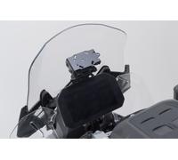 SW-Motech GPS mount for cockpit - Black. BMW R 1300 GS (23-)., black