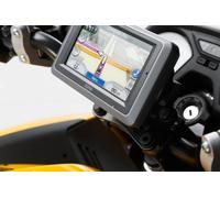 SW Motech Motorcycle Handlebar GPS Mount For Suzuki GSX650F 2008-2016 Black
