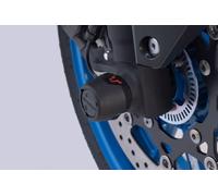 SW-Motech Rear axle crash pad kit - Black. Suzuki GSX-8S / GSX-8R (22-).