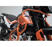 SW Motech Motorcycle Upper Crash Bars For KTM Adventure 890 R 2021 2022 Orange