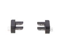 SW-Motech Mounting kit for EVO footrest - Black. Aprilia, BMW, Suzuki models.