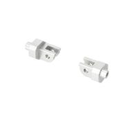 SW-Motech Mounting kit for EVO footrest - Silver. Ducati Multistrada V4 / V2, DesertX.