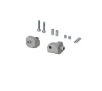 SW-Motech Mounting kit for EVO footrest - Silver. Yamaha Ténéré 700 models (19-).