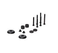 SW-Motech Mounting kit for handlebar end mirrors - Black. Aprilia, Ducati, Honda, KTM ,Yamaha., black