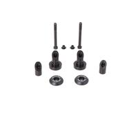 SW-Motech Mounting kit for handlebar end mirrors - Black. Kawasaki Z650 (16-), Z7 Hybrid (23-)., black