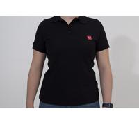 SW-Motech Polo shirt - Core Line. Black. Women. Size S.