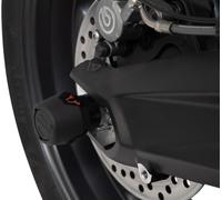 SW Motech Rear Axle Slider Set For Triumph Tiger 1200 GT 2022 2023 2024 Black