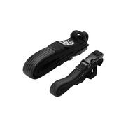 SW-Motech ROK straps - 2 adjustable straps. Black. 310-1060 mm., black
