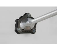 SW-Motech Extension for side stand foot - Black/Silver. Triumph 1200 models (18-)., black