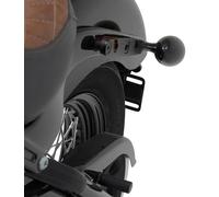 Legend Gear Side Carrier for Harley-Davidson Softail, black