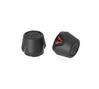 SW-Motech Slider set for rear axle - Black. Daytona, Trident, Tiger 660, X-Cape 650., black