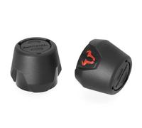 SW-Motech Rear axle crash pad kit - Black. Suzuki GSX-8S / GSX-8R (22-).