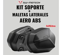 SW MOTECH SW MOTECH - Cases AERO ABS SIDE CASE SYSTEM KFT.01.622.60100/B
