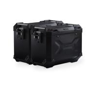 SW-Motech TRAX ADV aluminium case system - Black. 45/45 l. Yamaha MT-07 Tracer (16-)., black