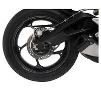 SW-Motech Slider set for rear axle - Black. Suzuki, Honda, Triumph models., black