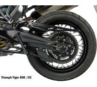 SW-Motech Swingarm Crashpad Kit, Black MOTECH TIGER800/XC,11-