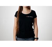 SW-Motech T-Shirt - Core Line. Black. Women. Size L.