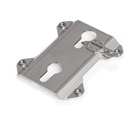 TRAX accessory mount For TRAX side cases. Silver.