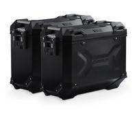 SW-Motech TRAX ADV aluminium case system - Black. 37/37 l. Yamaha MT-07 Tracer (16-)., black