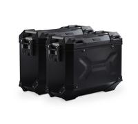 SW-Motech TRAX ADV aluminium case system - Black. 37/37 l. Yamaha Tracer 9/GT/GT+ (24-)., black